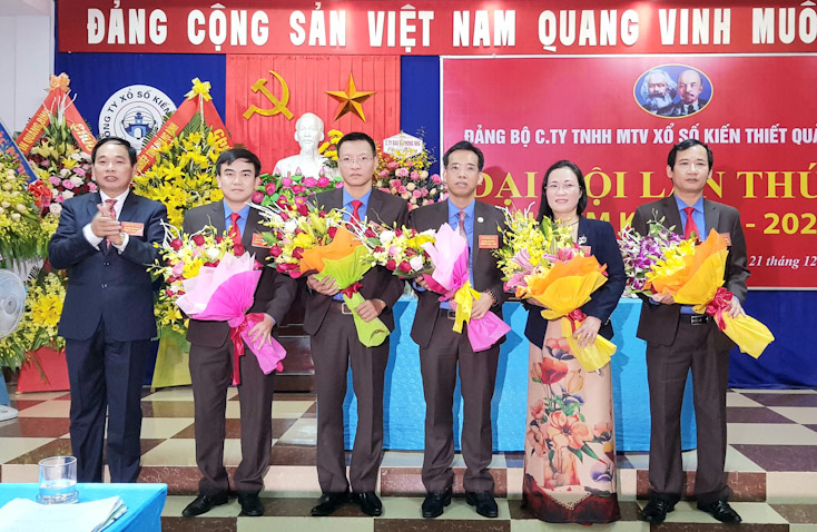Đại hội Đảng bộ Công ty TNHH MTV XSKT Quảng Bình lần thứ IV, nhiệm kỳ 2020-2025