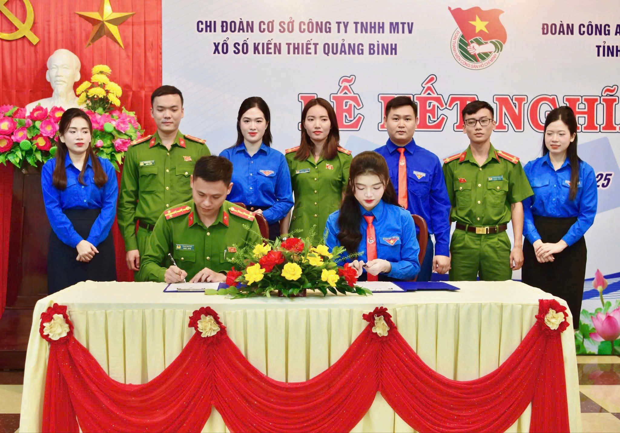 Tổ chức thành công lễ kết nghĩa đoàn thanh niên