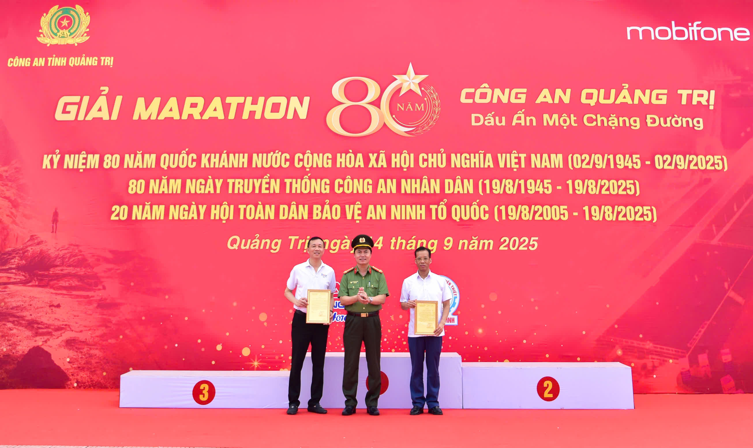 Đồng hành cùng Giải Marathon 80 năm Công an Quảng Trị - Dấu ấn một chặng đường